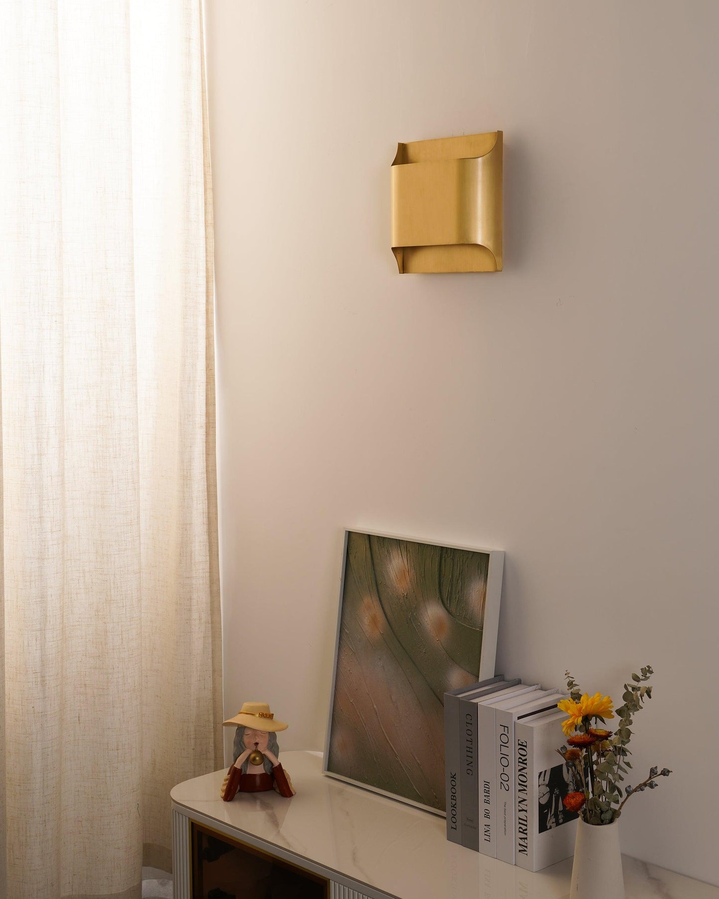 Leclerc Brass Wall-mounted light Wall Lamp