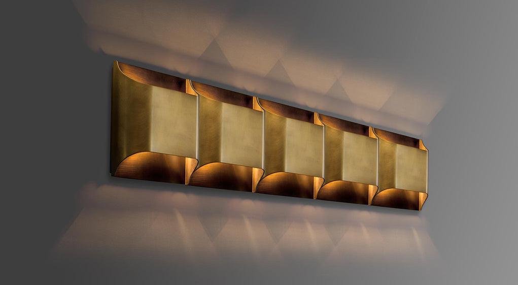 Leclerc Brass Wall-mounted light Wall Lamp