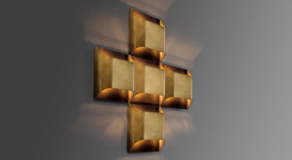 Leclerc Brass Wall-mounted light Wall Lamp