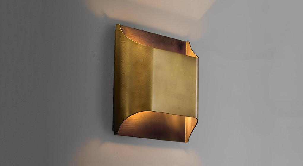 Leclerc Brass Wall-mounted light Wall Lamp