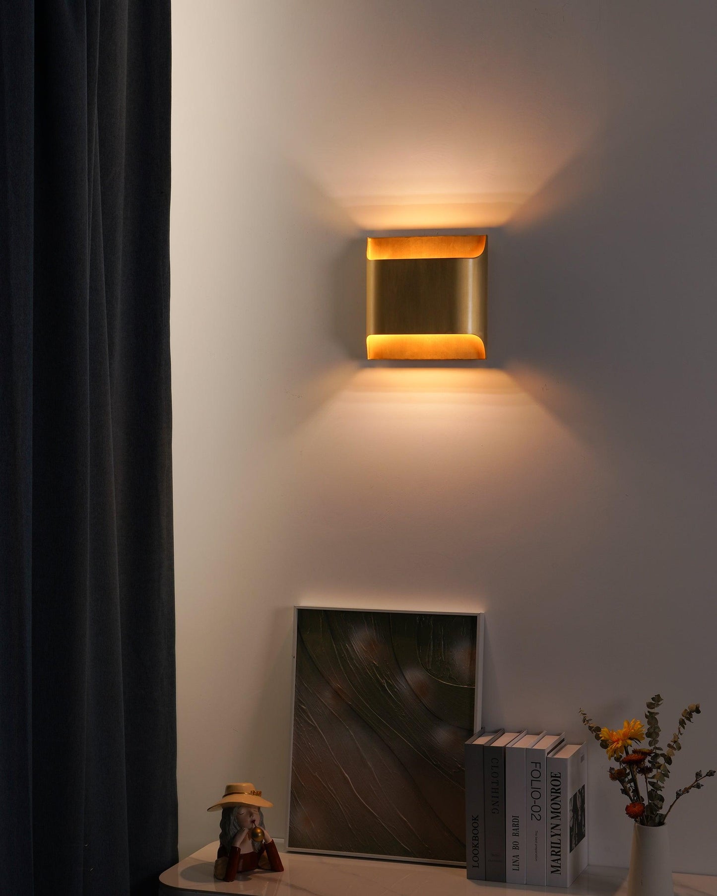 Leclerc Brass Wall-mounted light Wall Lamp