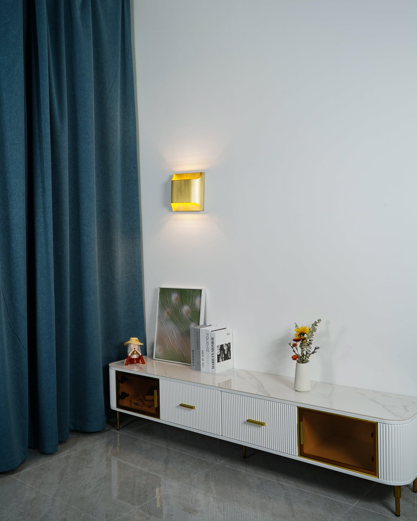 Leclerc Brass Wall-mounted light Wall Lamp