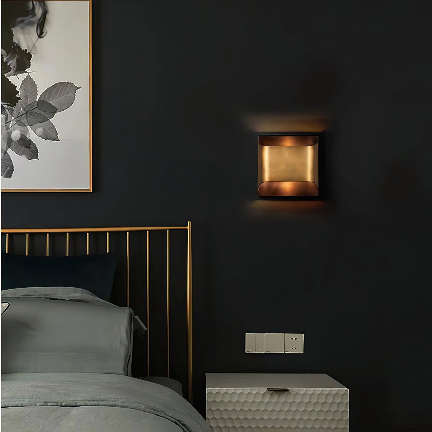 Leclerc Brass Wall-mounted light Wall Lamp