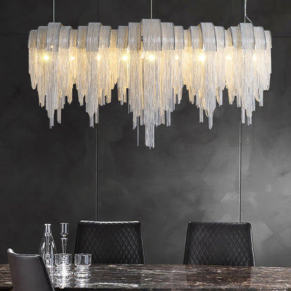 Length Chains Gasolier Chandelier