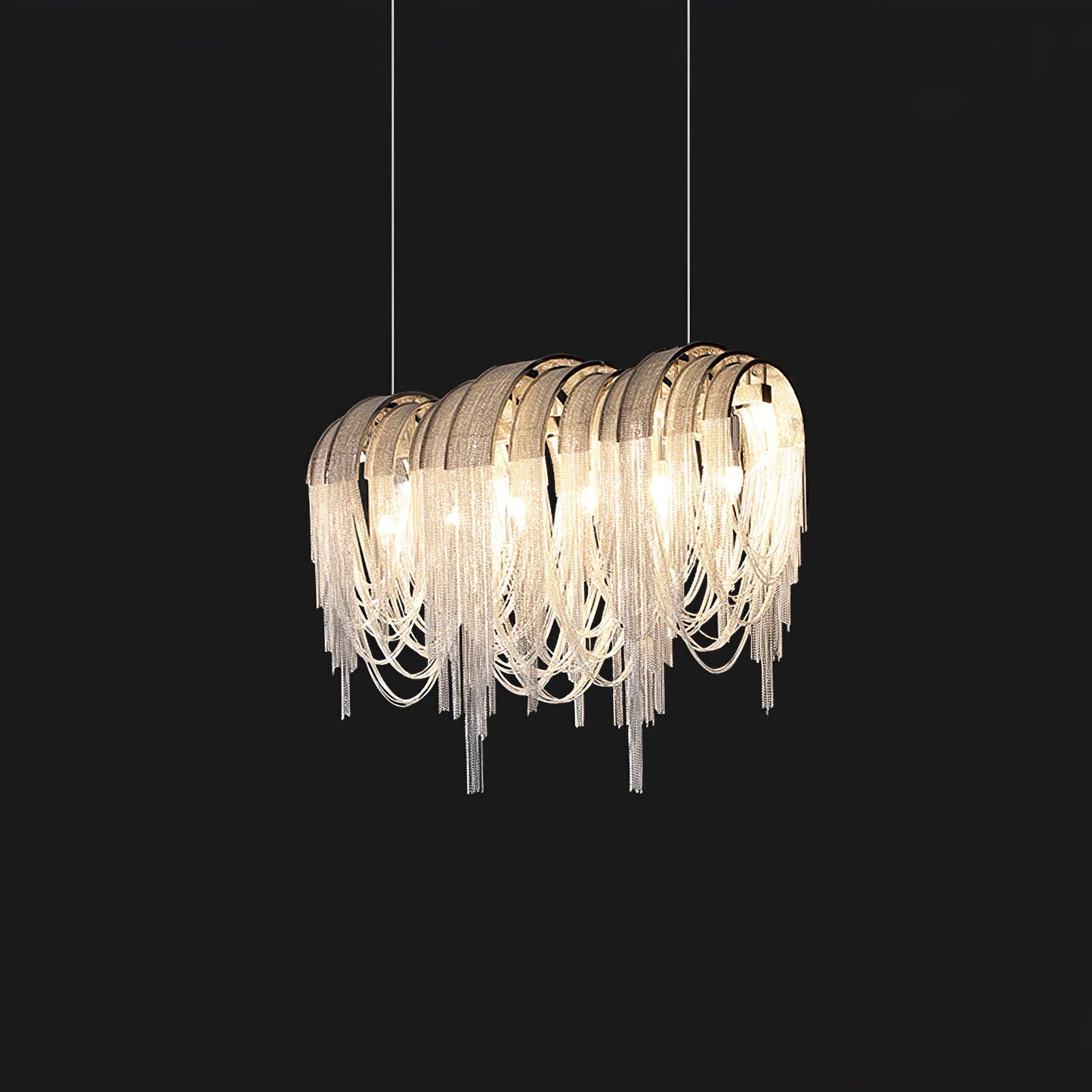 Length Chains Gasolier Chandelier