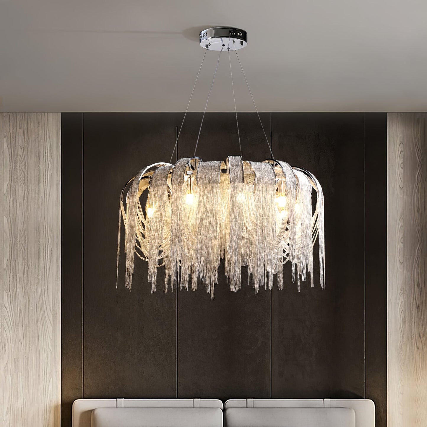 Length Chains Gasolier Chandelier