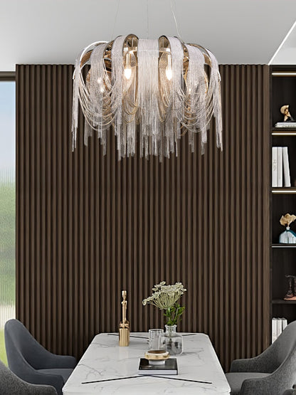 Length Chains Gasolier Chandelier