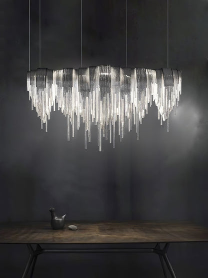 Length Chains Gasolier Chandelier