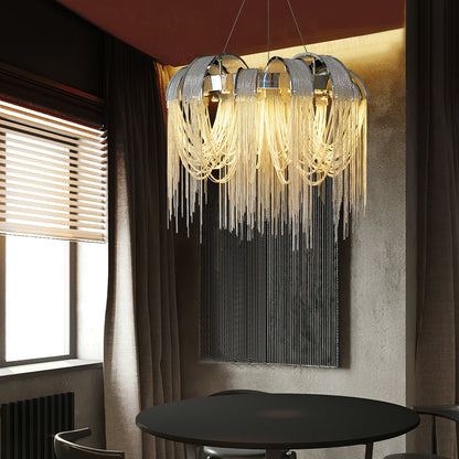 Length Chains Gasolier Chandelier