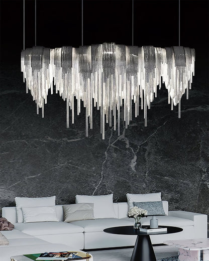 Length Chains Gasolier Chandelier