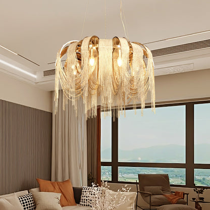 Length Chains Gasolier Chandelier