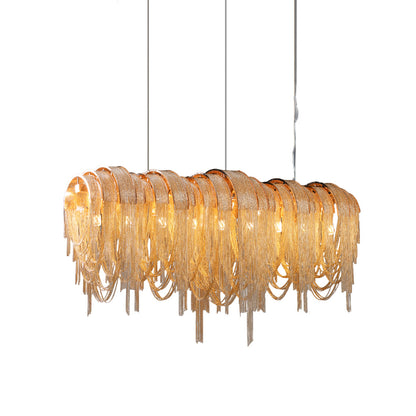 Length Chains Gasolier Chandelier