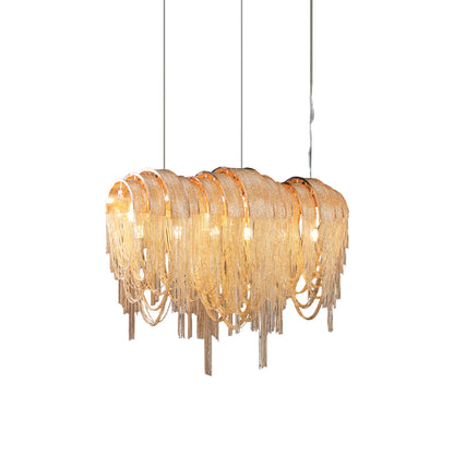 Length Chains Gasolier Chandelier