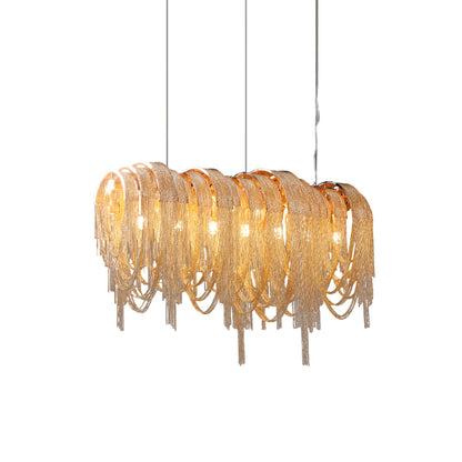 Length Chains Gasolier Chandelier