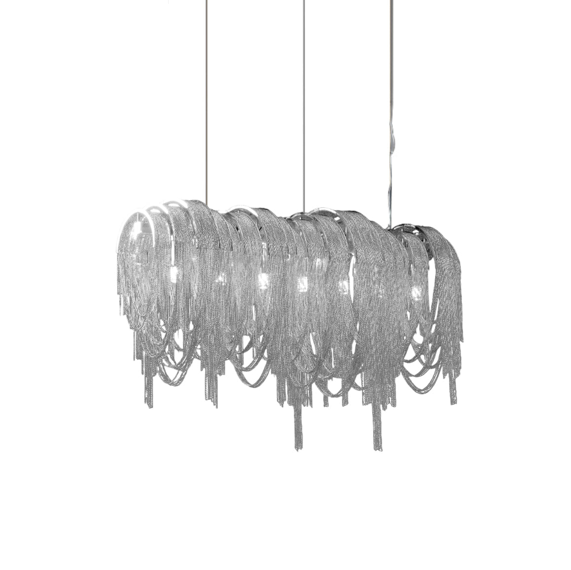 Length Chains Gasolier Chandelier