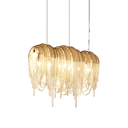 Length Chains Gasolier Chandelier