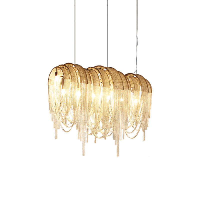 Length Chains Gasolier Chandelier