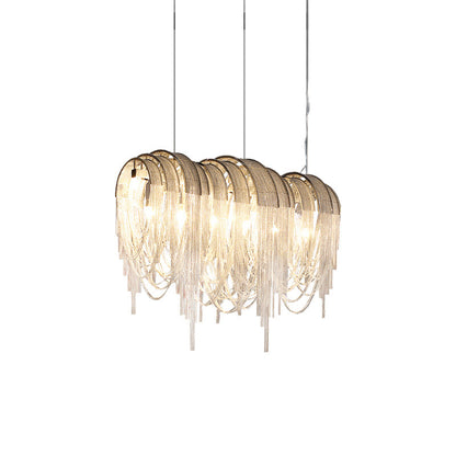 Length Chains Gasolier Chandelier