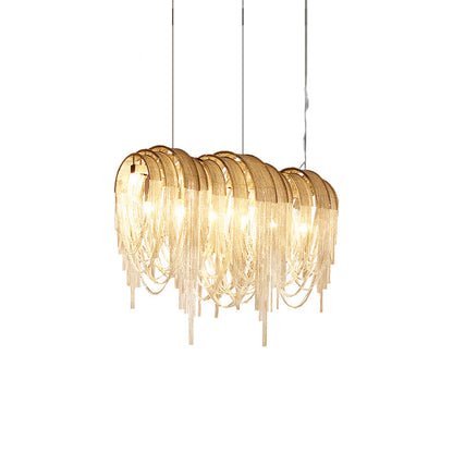 Length Chains Gasolier Chandelier