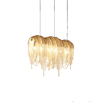 Length Chains Gasolier Chandelier