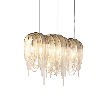 Length Chains Gasolier Chandelier