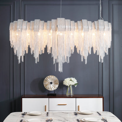 Length Chains Gasolier Chandelier