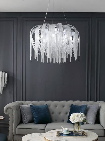 Length Chains Gasolier Chandelier