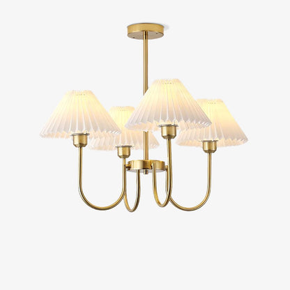 Lenore Pleated Ceiling fixture Chandelier