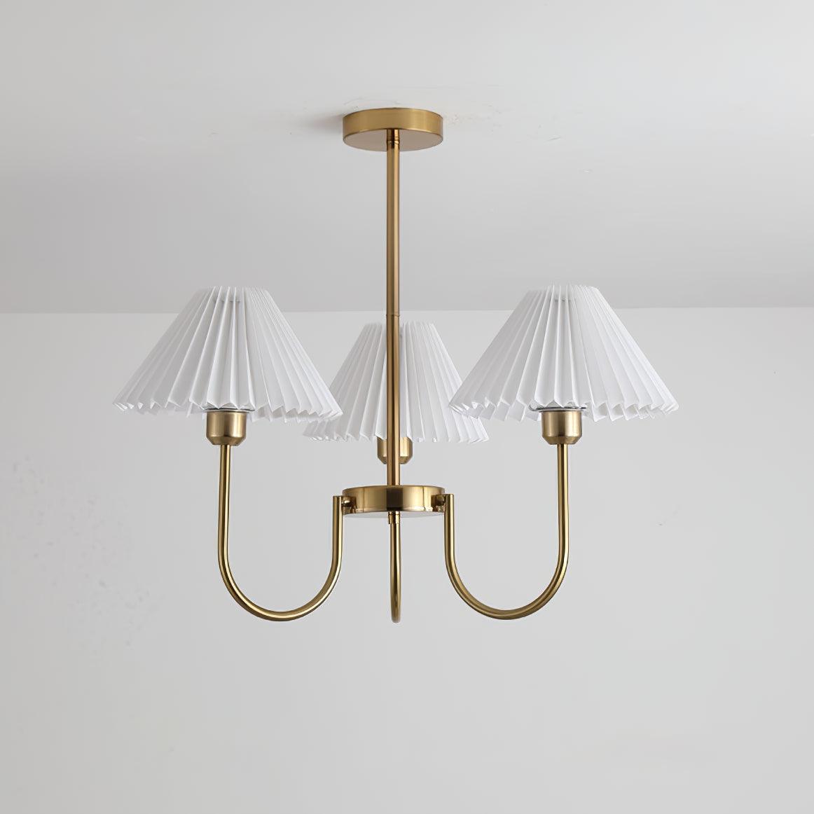 Lenore Pleated Ceiling fixture Chandelier