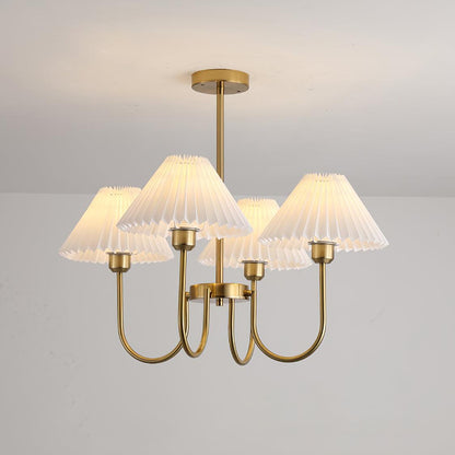 Lenore Pleated Ceiling fixture Chandelier