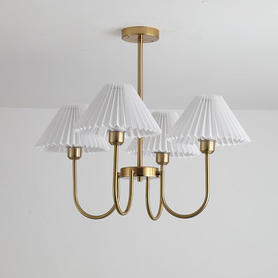 Lenore Pleated Ceiling fixture Chandelier