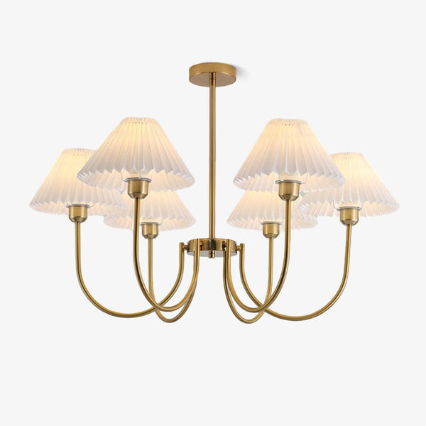 Lenore Pleated Ceiling fixture Chandelier