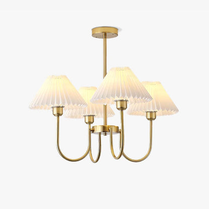 Lenore Pleated Ceiling fixture Chandelier