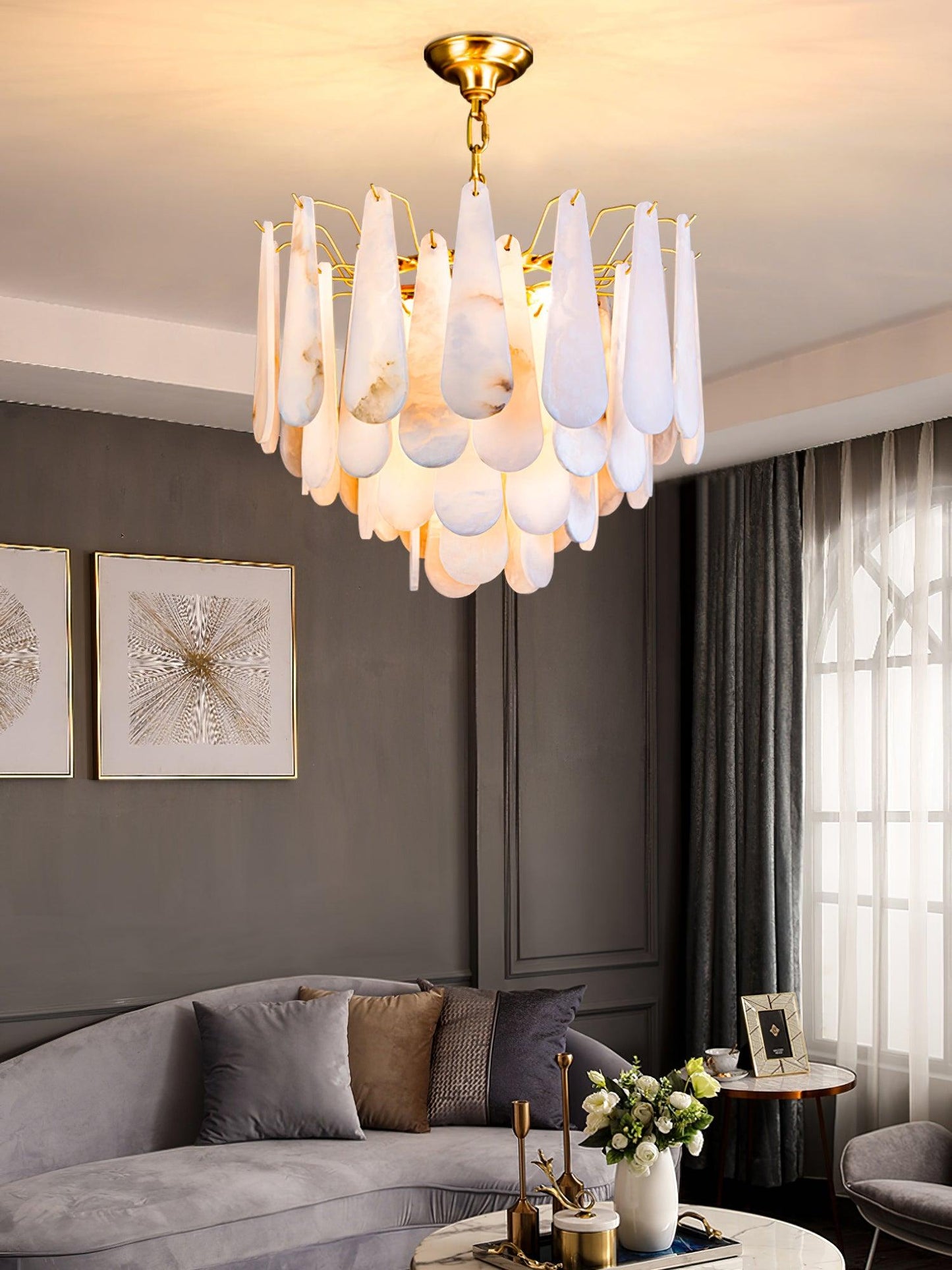 Leon Crown Chandelier