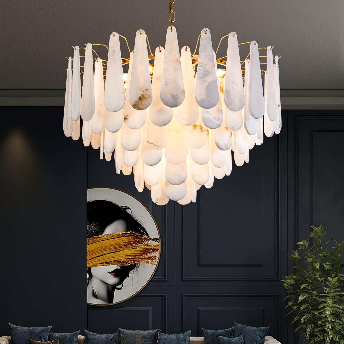 Leon Crown Chandelier