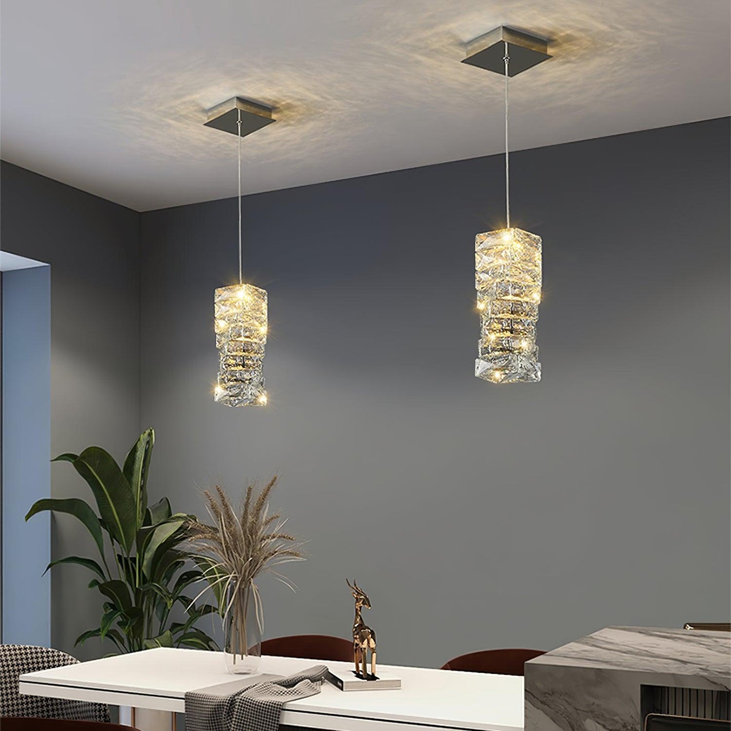 Leuchten Crystal Houselight Pendant Lamp