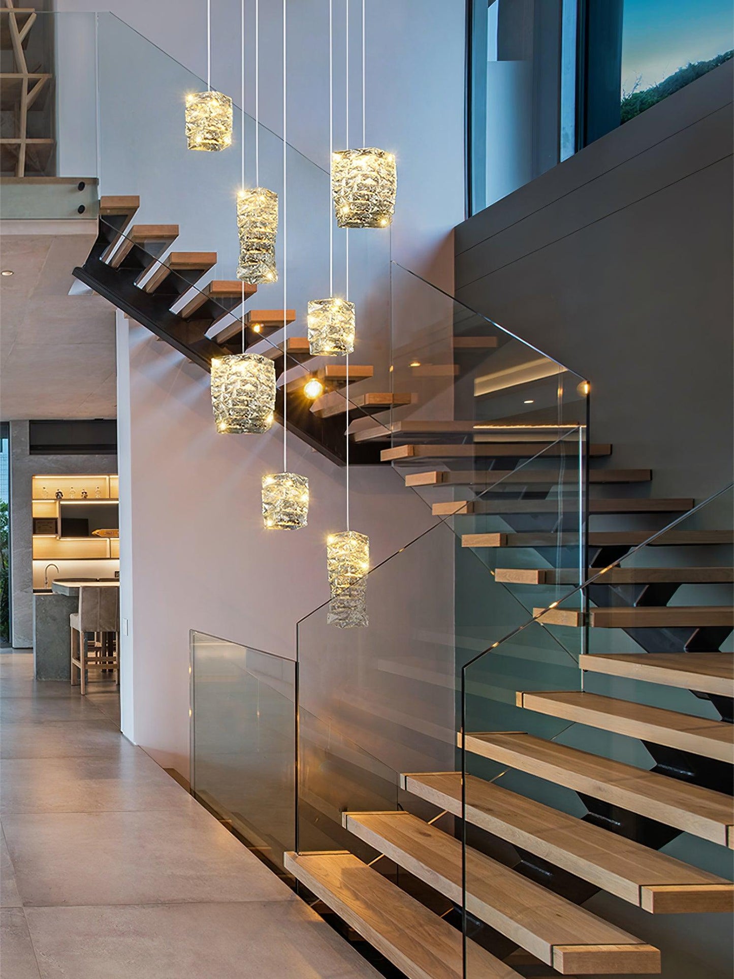 Leuchten Crystal Houselight Pendant Lamp