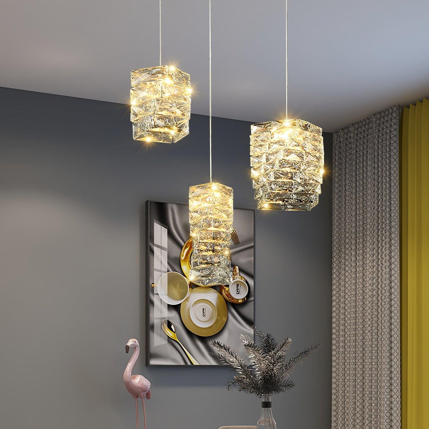 Leuchten Crystal Houselight Pendant Lamp