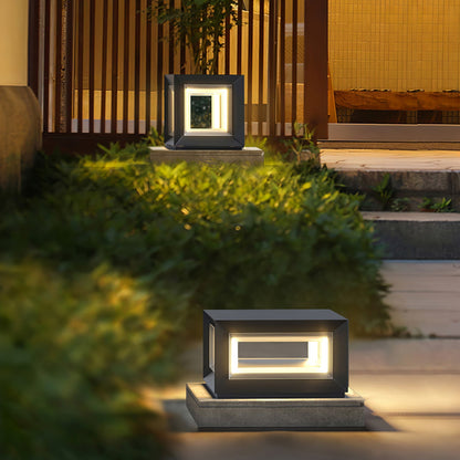 Light Cube Patio light Outdoor Post Light