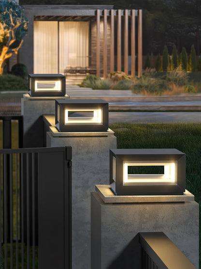 Light Cube Patio light Outdoor Post Light