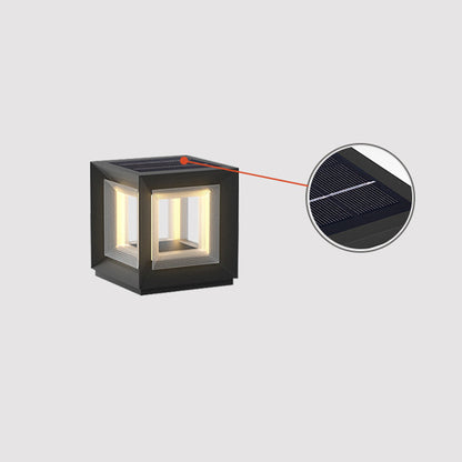 Light Cube Patio light Outdoor Post Light