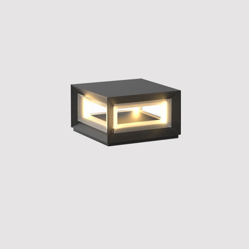 Light Cube Patio light Outdoor Post Light