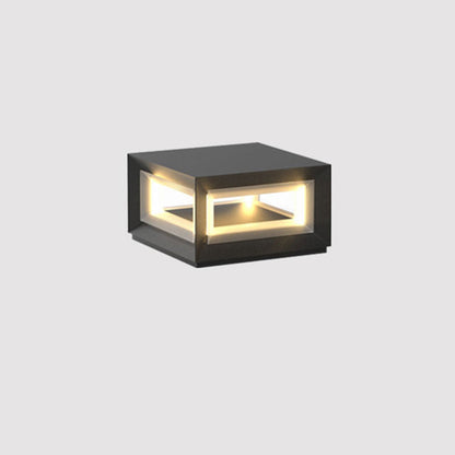 Light Cube Patio light Outdoor Post Light