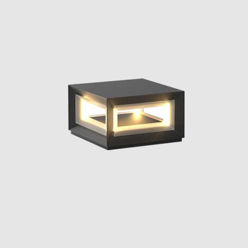 Light Cube Patio light Outdoor Post Light