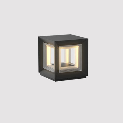 Light Cube Patio light Outdoor Post Light