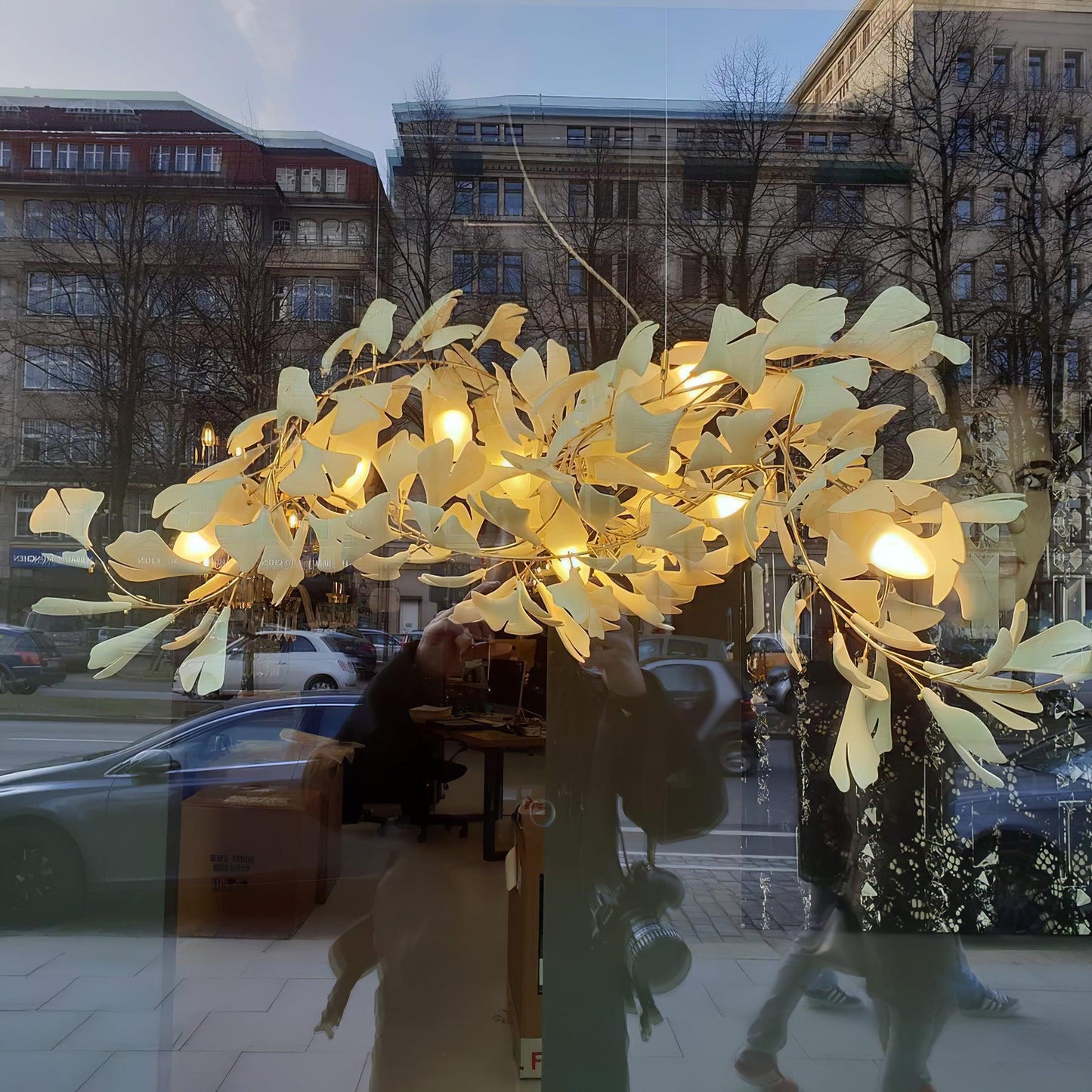 Gingko Gasolier Chandelier G