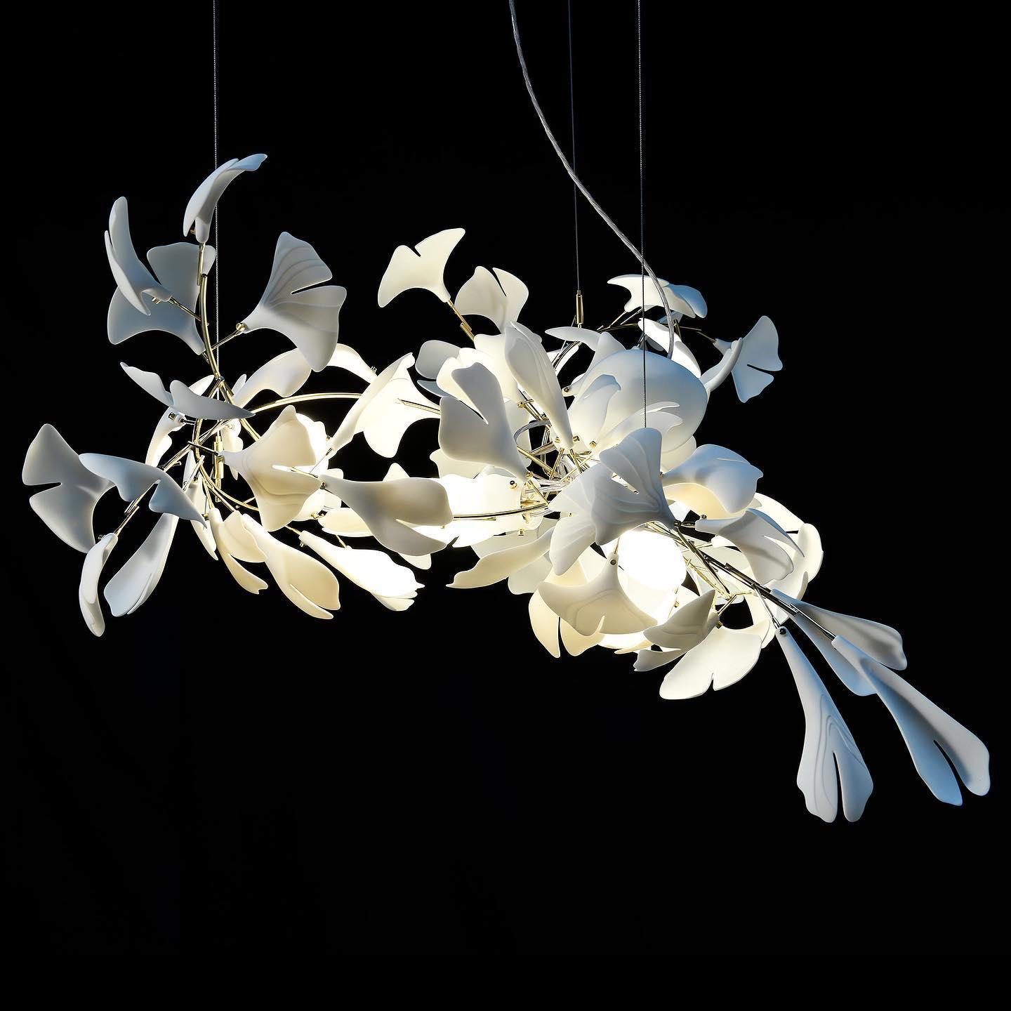 Gingko Gasolier Chandelier G