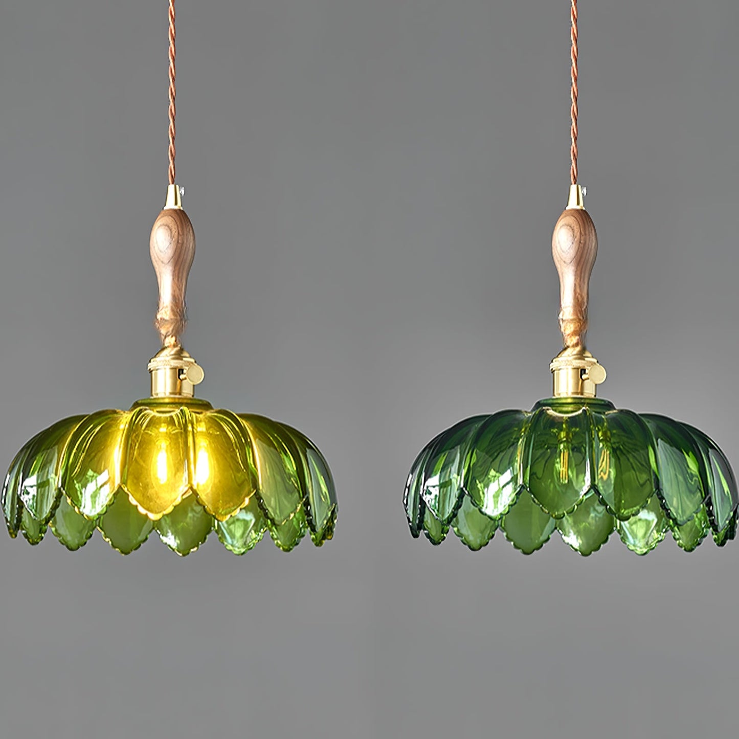 Lila Petal Hanging light Pendant Lamp