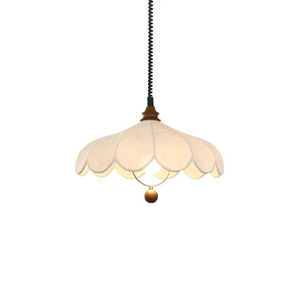 Lily Fabric Droplight Pendant Lamp