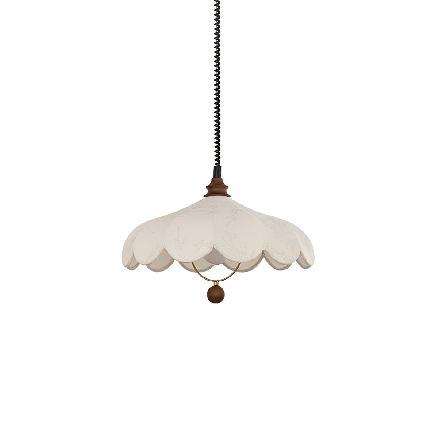 Lily Fabric Droplight Pendant Lamp